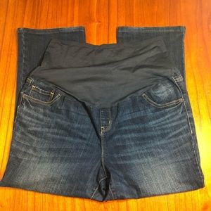 Old Navy maternity full panel boot cut jeans